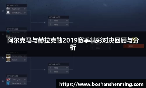 阿尔克马与赫拉克勒2019赛季精彩对决回顾与分析